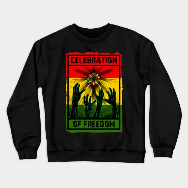 celebration of freedom Crewneck Sweatshirt by spoilerinc